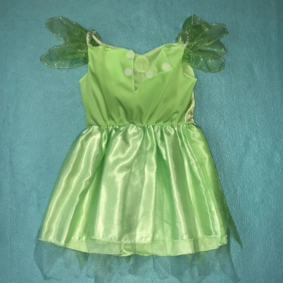 DISNEY CLASSICS TINKER BELL costume size 4-6X - Picture 3 of 7
